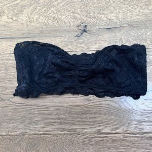 Aritzia Talua, Lace Bandeau bra, black lace - NWOT